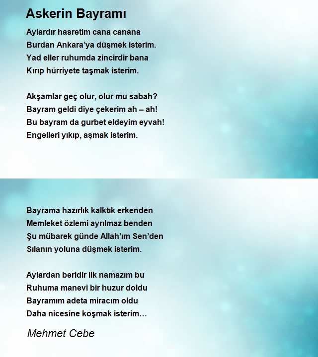 Mehmet Cebe