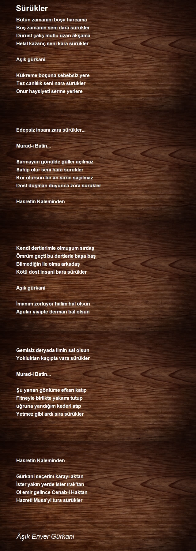 Âşık Enver Gürkani