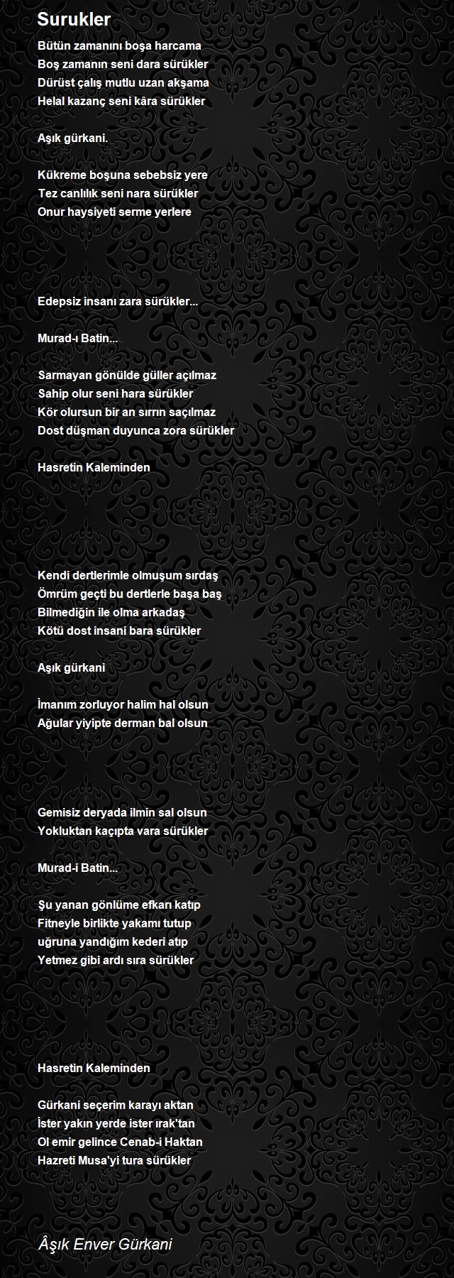 Âşık Enver Gürkani