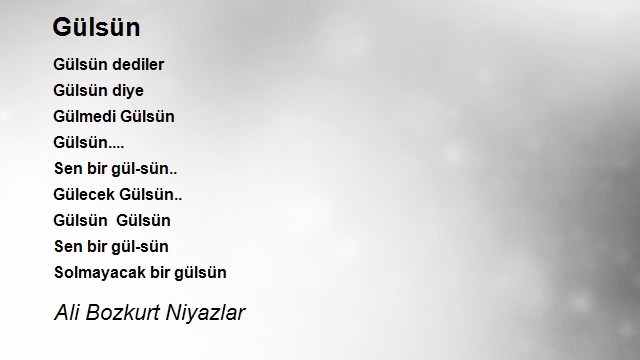 Ali Bozkurt Niyazlar