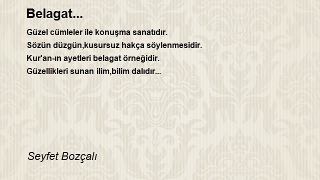 Seyfet Bozçalı
