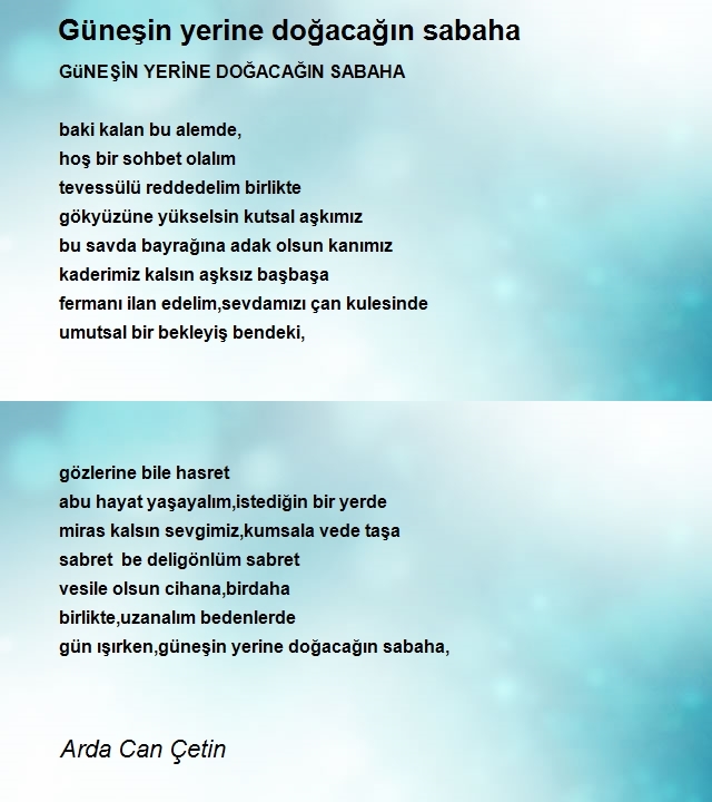Arda Can Çetin