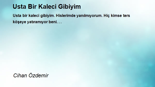 Cihan Özdemir