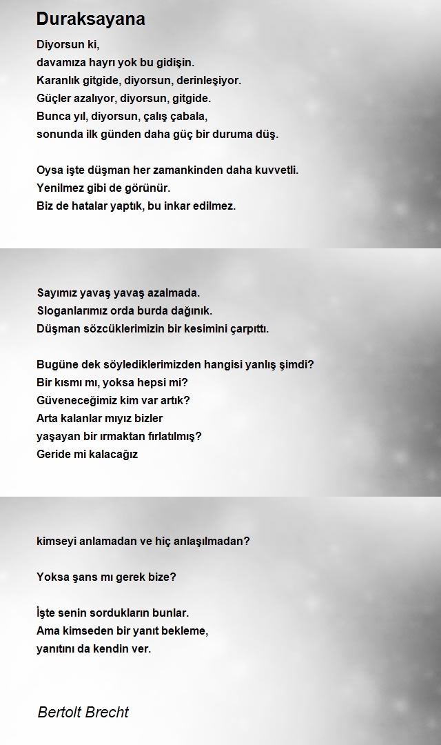 Bertolt Brecht