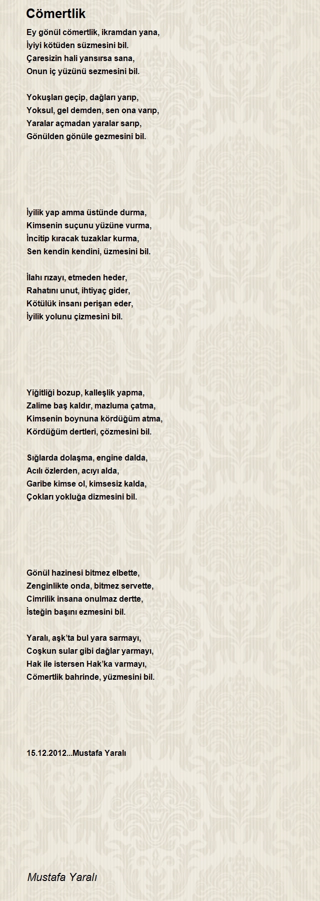 Mustafa Yaralı