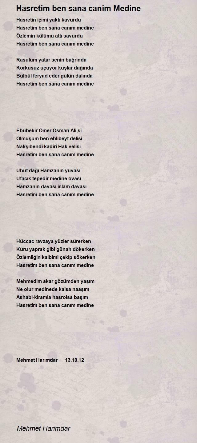 Mehmet Harimdar