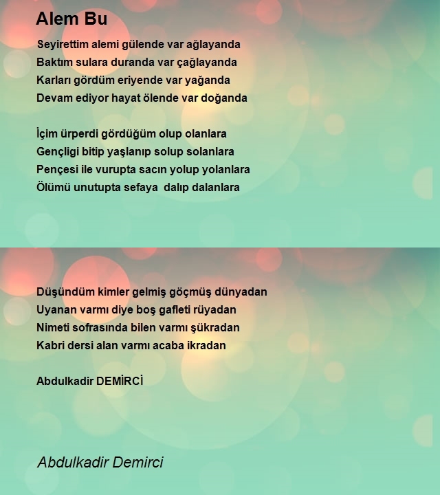 Abdulkadir Demirci