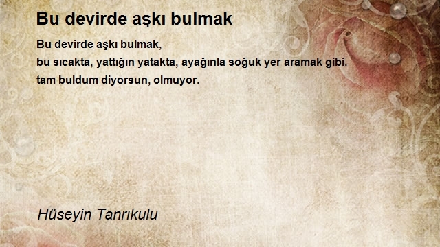 Hüseyin Tanrıkulu