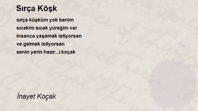 İnayet Koçak