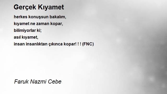 Faruk Nazmi Cebe