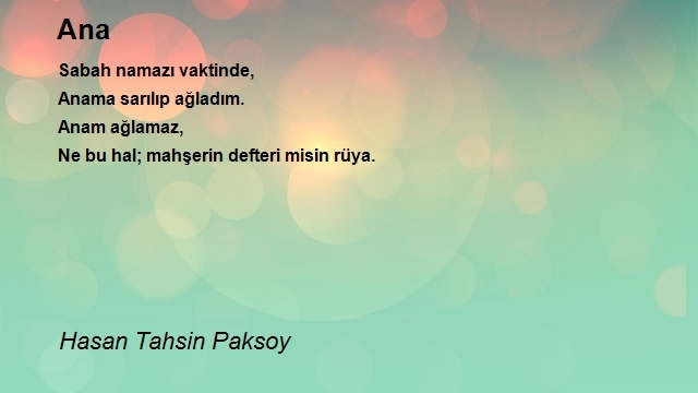 Hasan Tahsin Paksoy