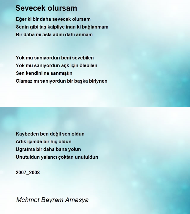 Mehmet Bayram Amasya