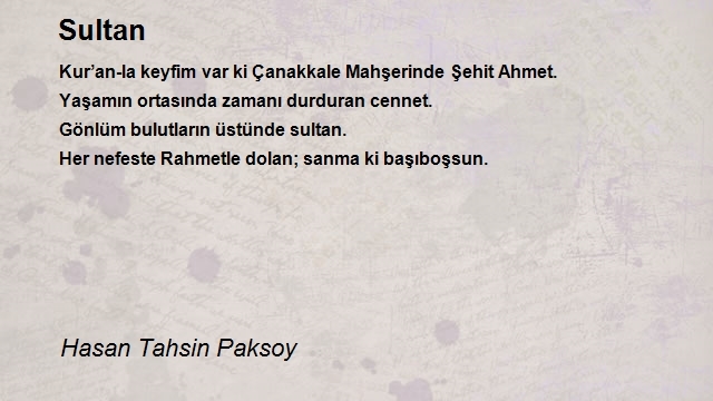 Hasan Tahsin Paksoy