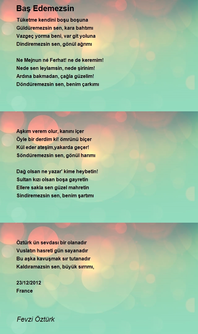 Fevzi Öztürk