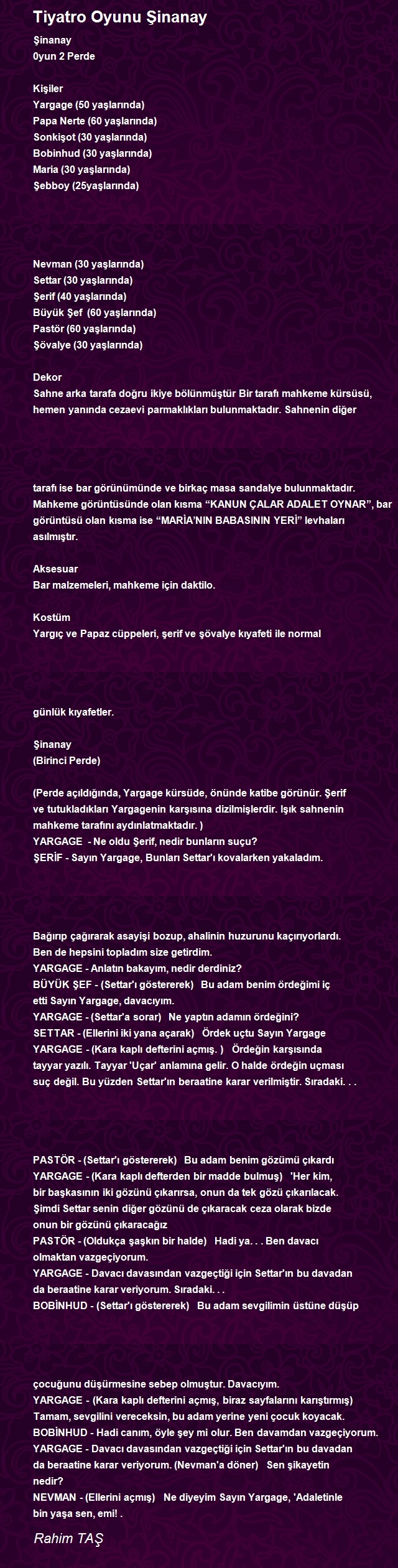 Rahim TAŞ