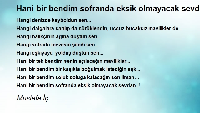 Mustafa İç