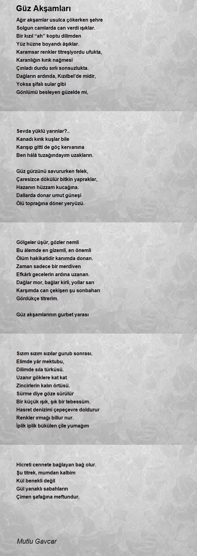 Mutlu Gavcar