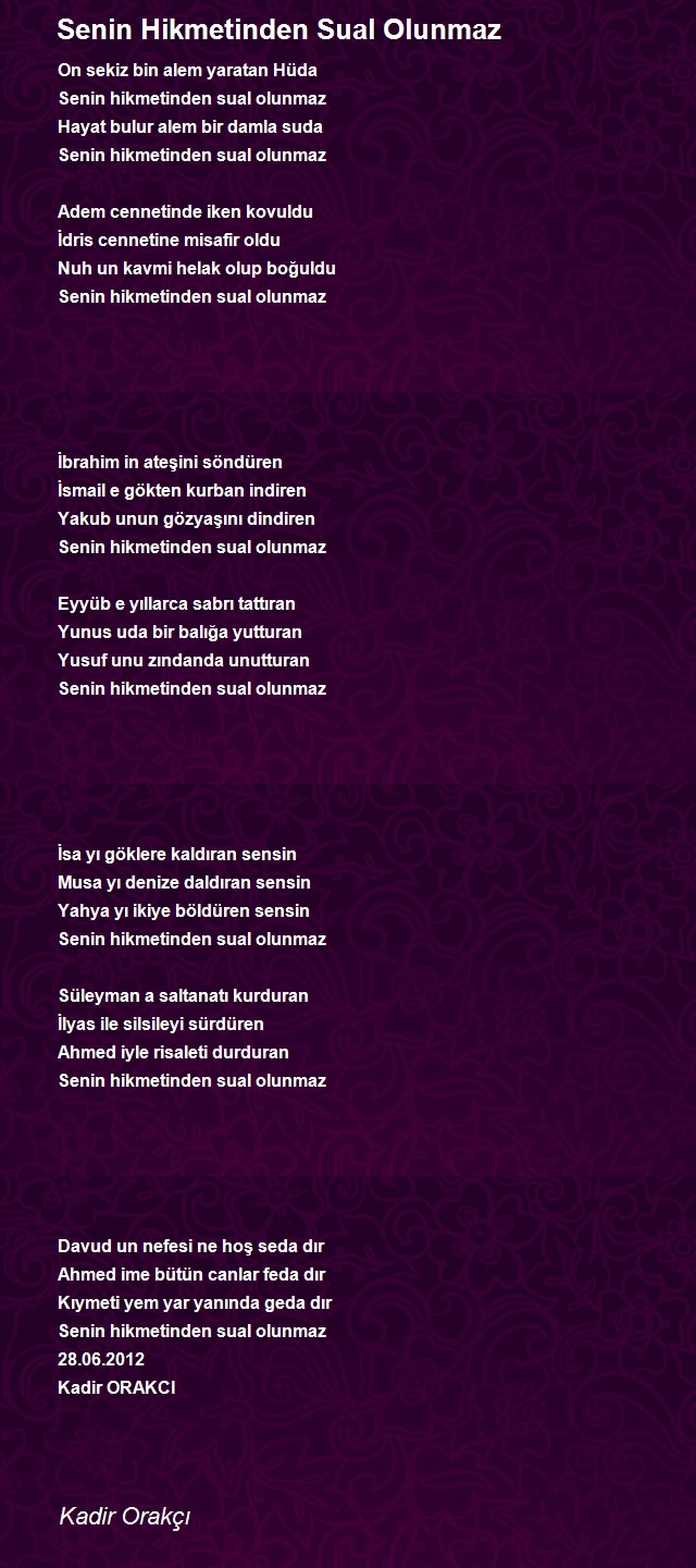 Kadir Orakçı