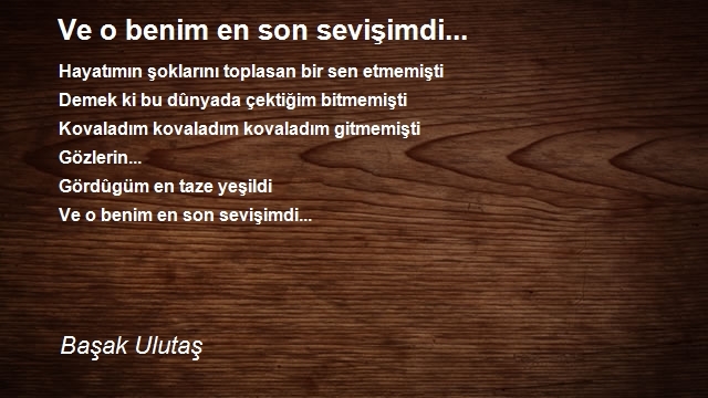 Başak Ulutaş