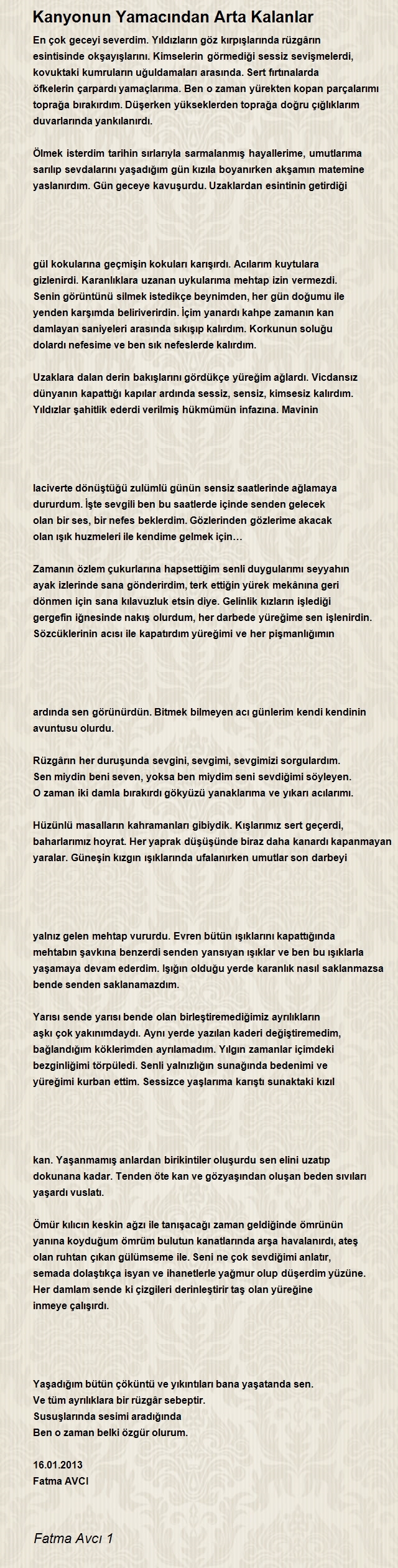 Fatma Avcı 2