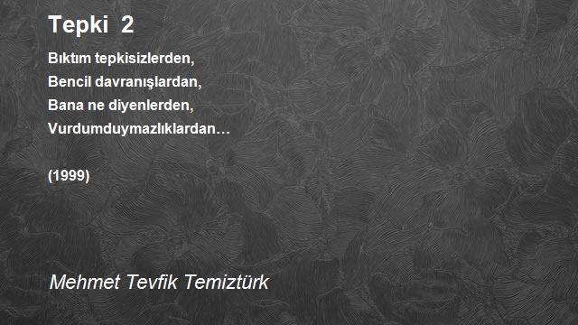 Mehmet Tevfik Temiztürk