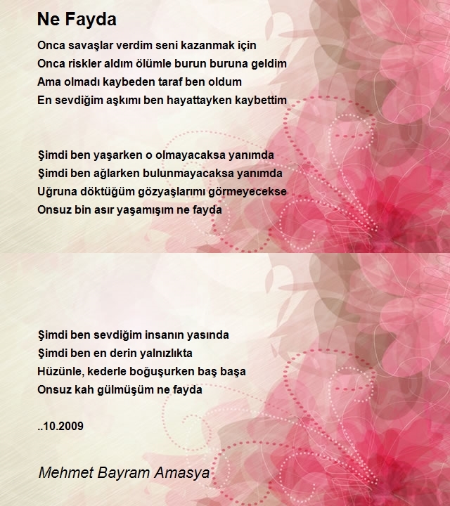 Mehmet Bayram Amasya