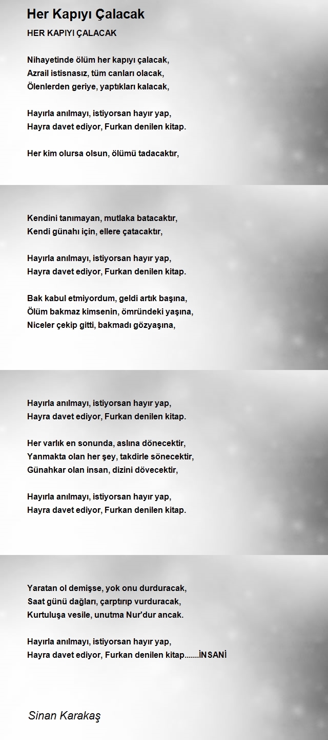 Sinan Karakaş