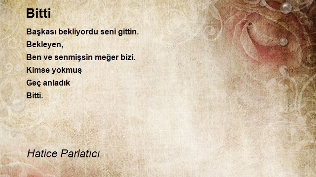 Hatice Parlatıcı
