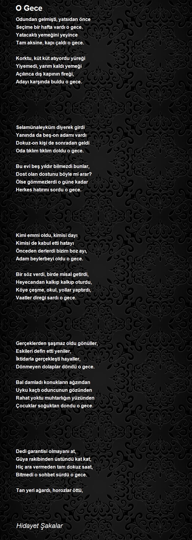 Hidayet Şakalar