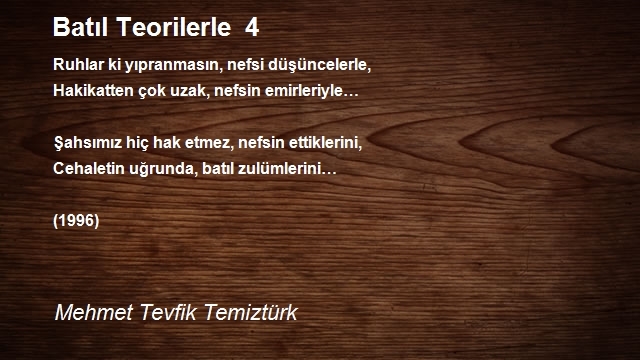Mehmet Tevfik Temiztürk