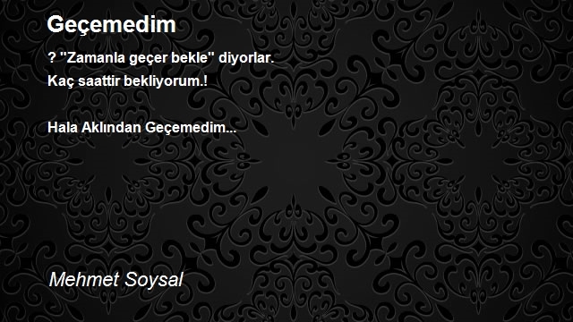 Mehmet Soysal