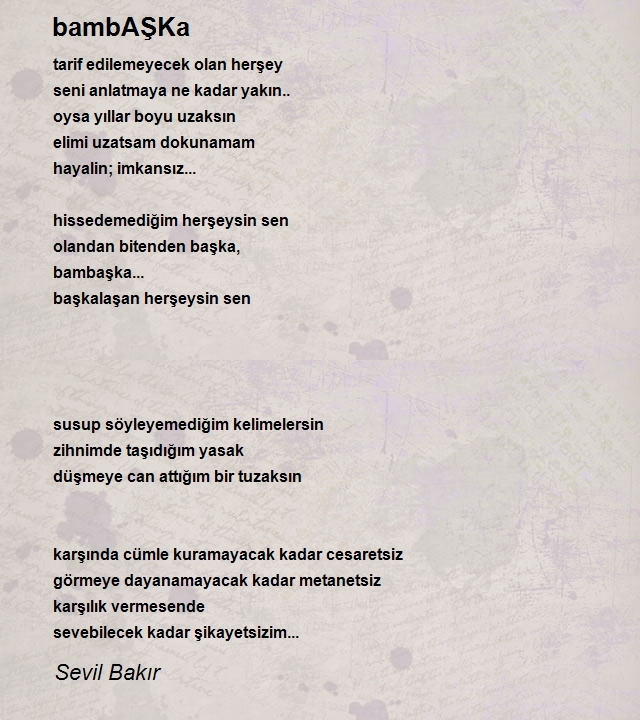 Sevil Bakır