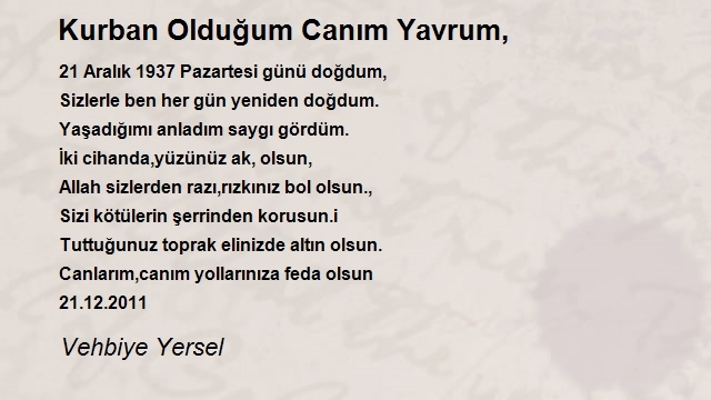 Vehbiye Yersel