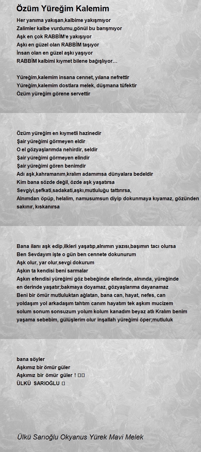 Ülkü Sarıoğlu Zümrüdüanka Mavi Melek