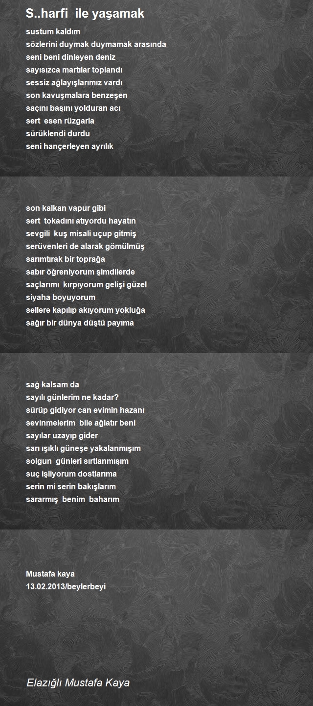 Elazığlı Mustafa Kaya