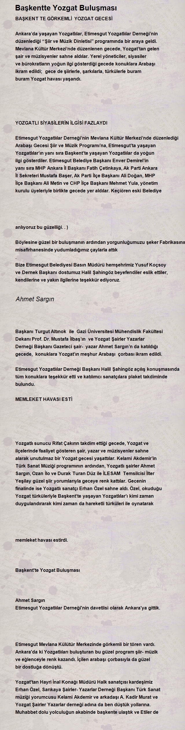 Ahmet Sargın
