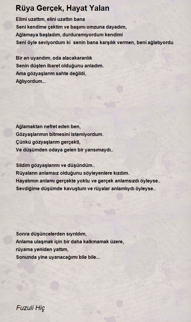 Fuzuli Hiç