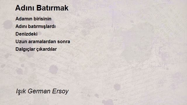 Işık German Ersoy 