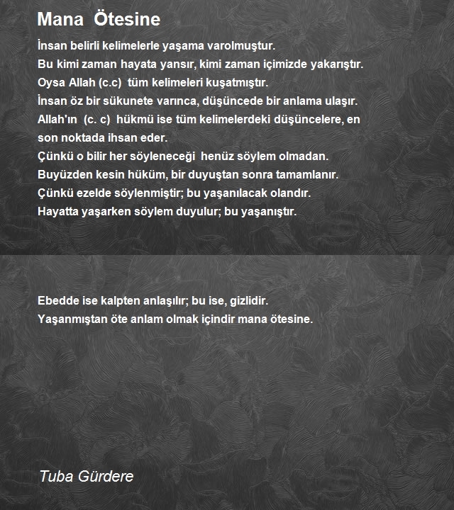 Tuba Gürdere