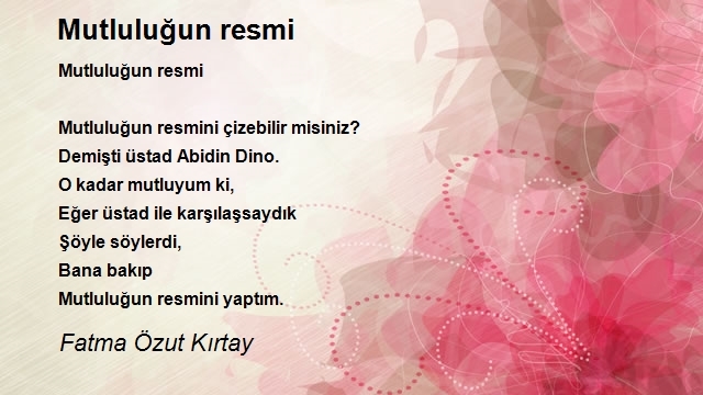 Fatma Özut Kırtay