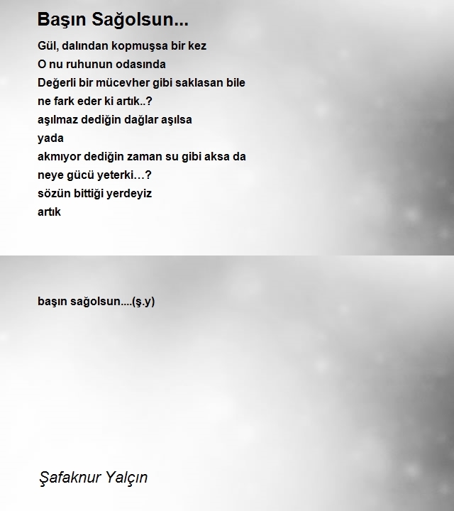 Şafaknur Yalçın