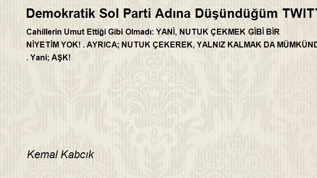 Kemal Kabcık