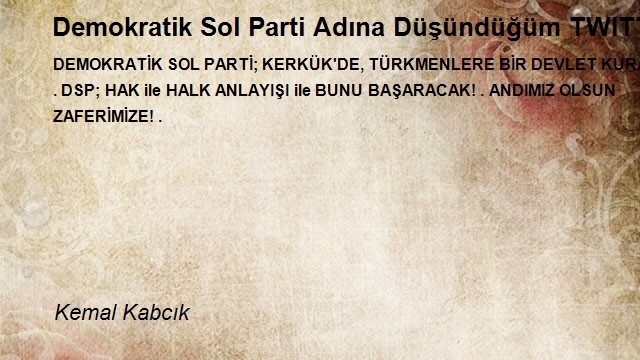 Kemal Kabcık
