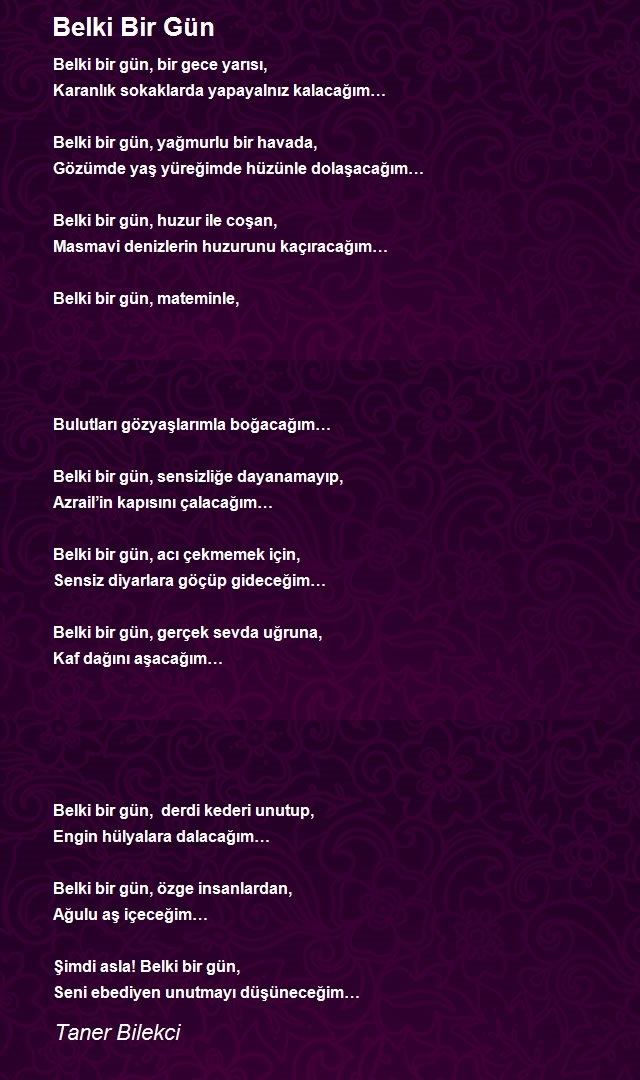 Taner Bilekci