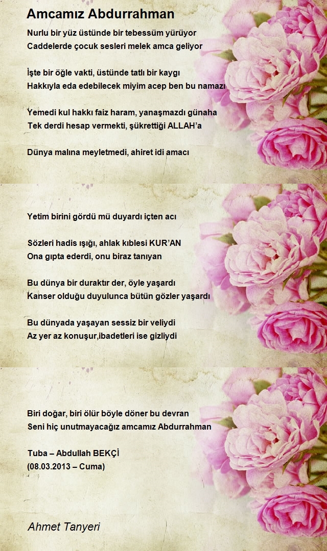 Ahmet Tanyeri