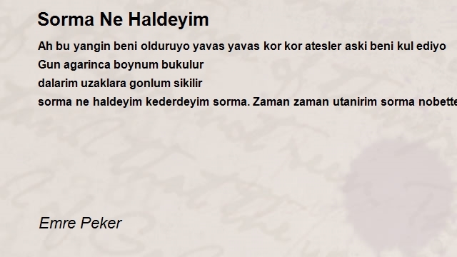Emre Peker
