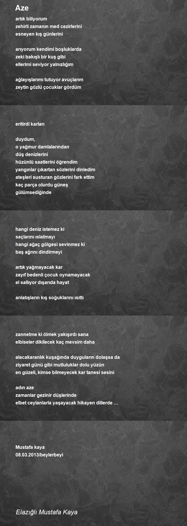Elazığlı Mustafa Kaya
