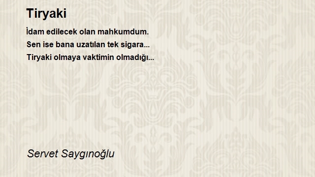 Servet Saygınoğlu