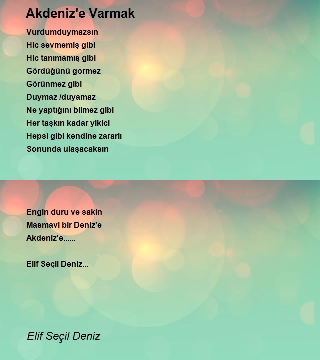 Elif Seçil Deniz