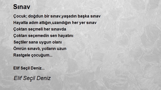 Elif Seçil Deniz